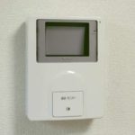 モニター付きインターホン