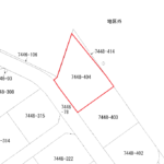伊那市美原 美篶団地住宅用土地 424.33㎡(約128.36坪) 伊那市美原 美篶団地住宅用土地 424.33㎡(約128.36坪)